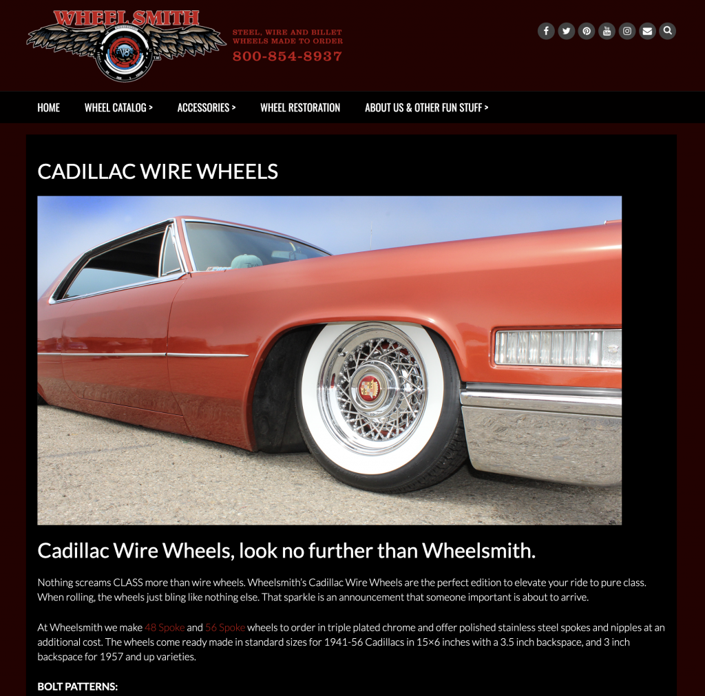 Cadillac Wire Wheels
